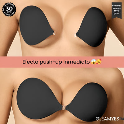 GLEAMYES™️ - SOSTÉN PUSH-UP INVISIBLE – LAVABLE Y REUTILIZABLE