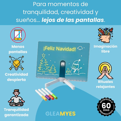 DREEMYZ™ – Tablet LED mágica para pequeños artistas