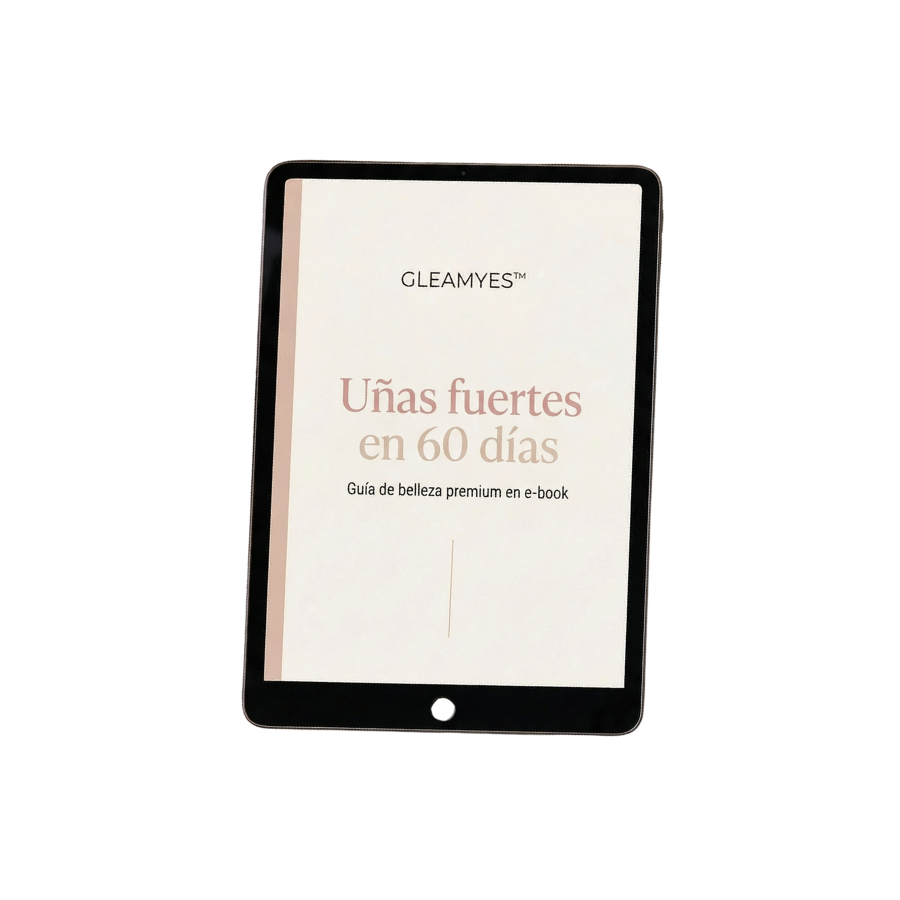 Guía experta GLEAMYES™️: uñas fuertes en 60 días
