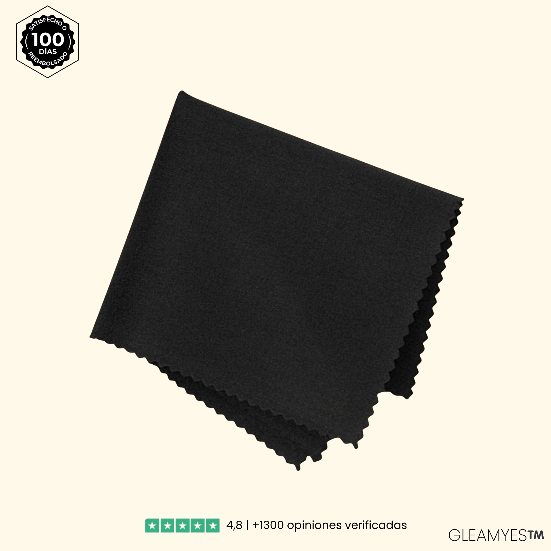 GLEAMYES™️ - Chiffon microfibre haute performance