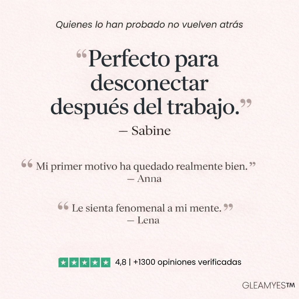 GLEAMYES™️: la pausa creativa que por fin calma tu mente