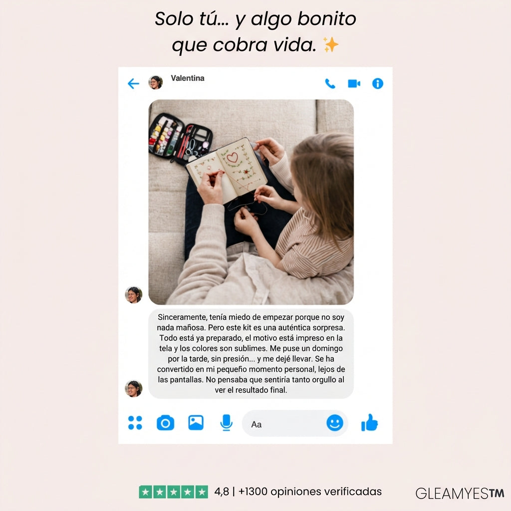 GLEAMYES™️: la pausa creativa que por fin calma tu mente