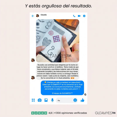GLEAMYES™️: la pausa creativa que por fin calma tu mente