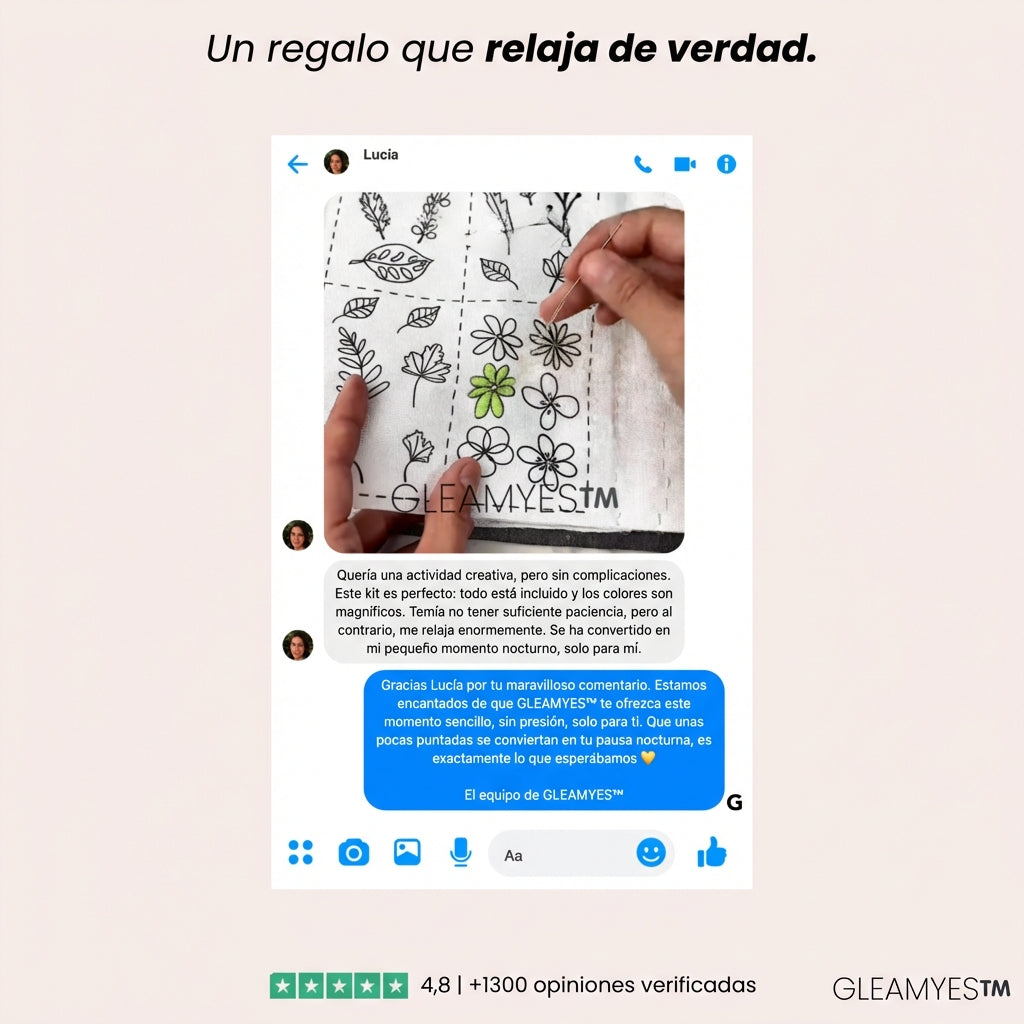 GLEAMYES™️: la pausa creativa que por fin calma tu mente